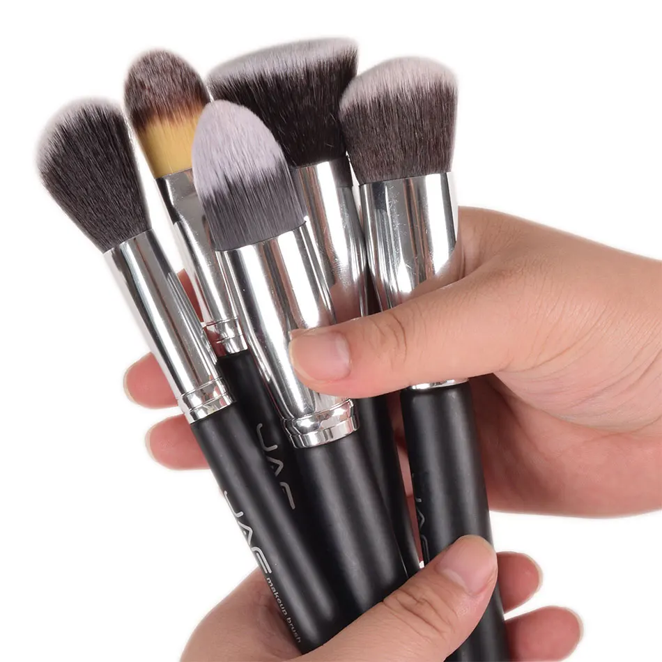 JAF 24pcs Professional Makeup Brushes Set High Quality Make Up Tool Full Function Studio Synthetic Cosmetic Kit |