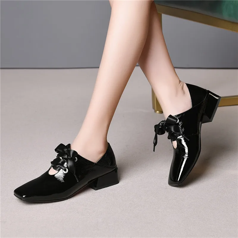 

SIMLOVEYO Casual Women 2020 Brand Design Heeled High Quality Genuine Leather Women Pumps New Arrival Fashion A2927