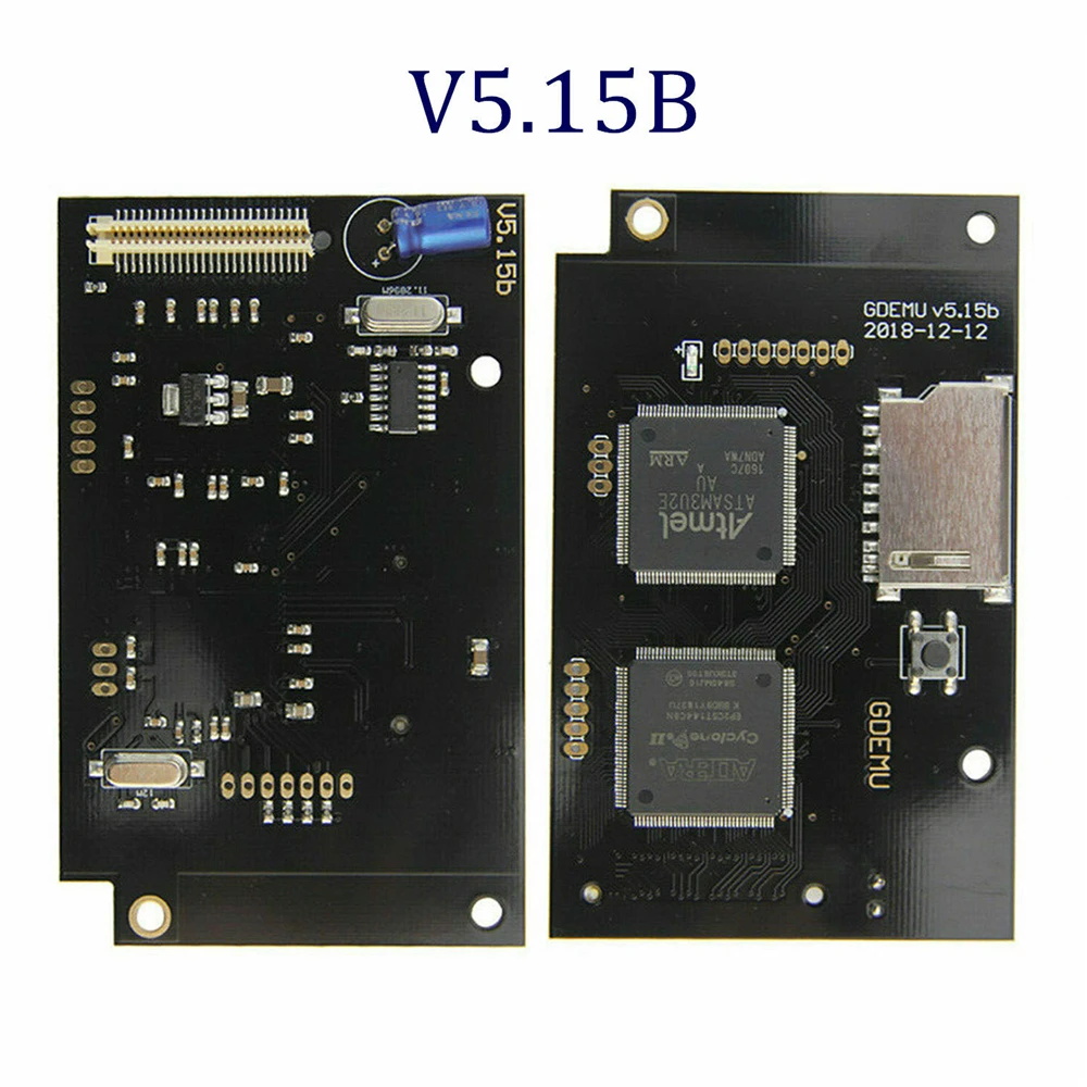 

Плата оптического привода GDEMU 2 Gen V5.15B, плата GDI CDI для SEGA DC Dreamcast VA1, чтение SD-карт более Плавная и стабильная