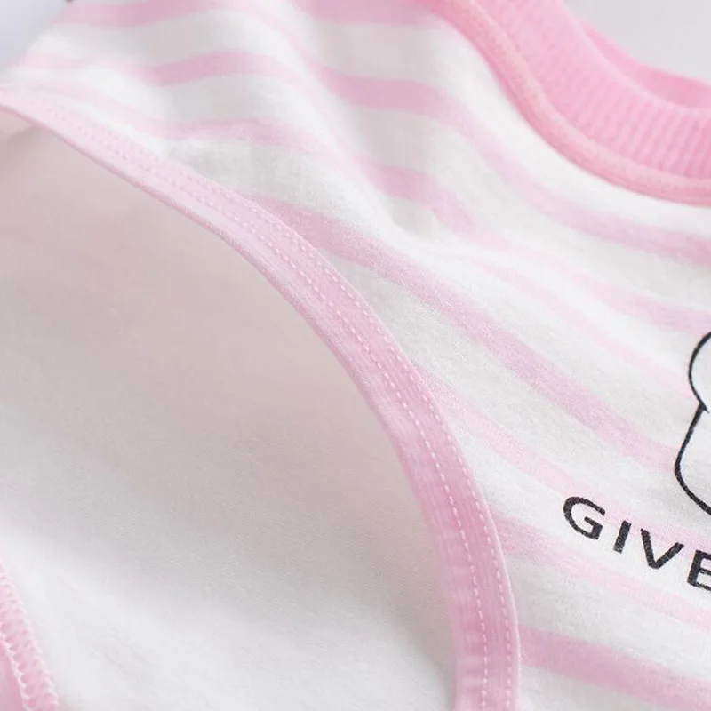 Новое нижнее белье для подростков 4 шт. трусы с рисунком кота молодых девушек