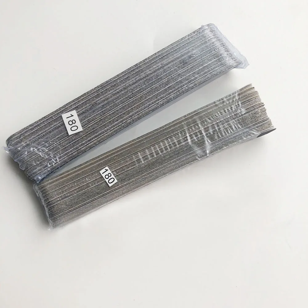 Съемные колодки для ногтей 200 шт. прочные Сменные наждачные пилки черная