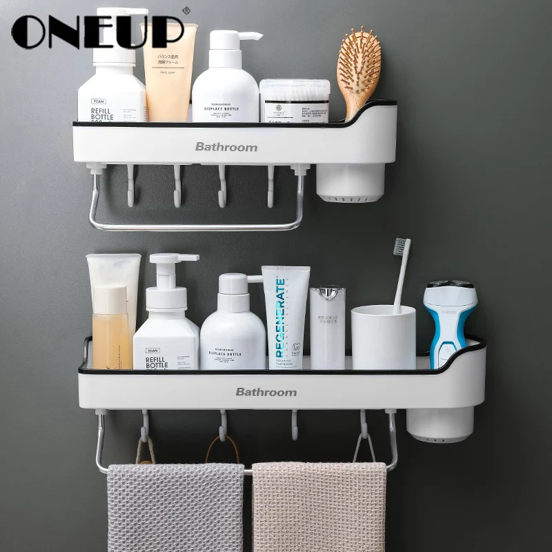 ONEUP новая угловая полка для ванной настенная душа с шампунем держатель хранения