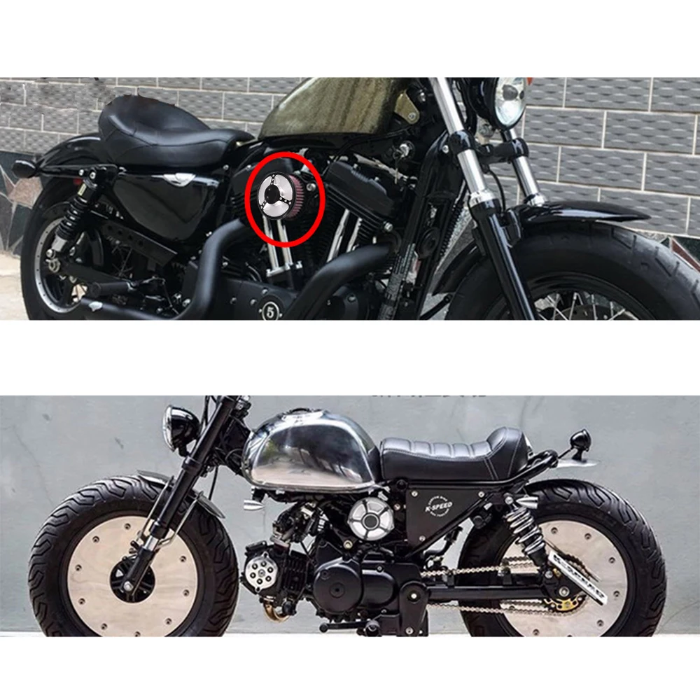 Воздушный фильтр для мотоциклетного воздухоочистителя Harley SPORTSTER XL883 XL1200 XL 883 1200 48