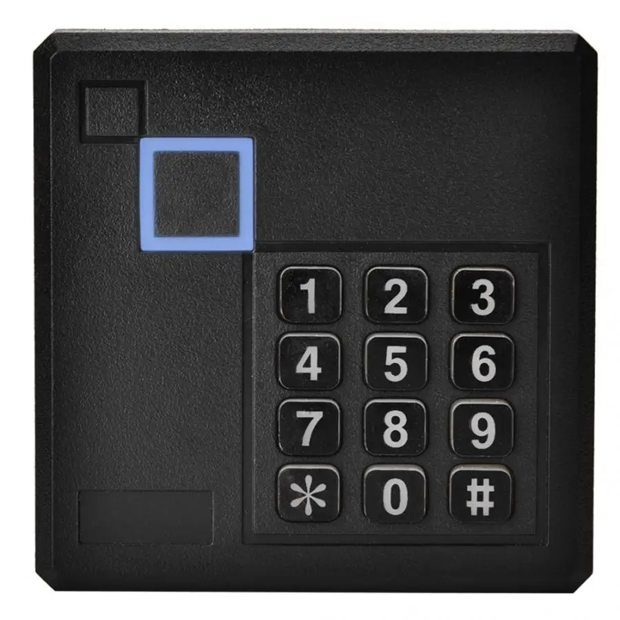 Водонепроницаемый RFID 125 кГц/13 56 МГц Wiegand 26/34 считыватель карт контроля доступа. type c