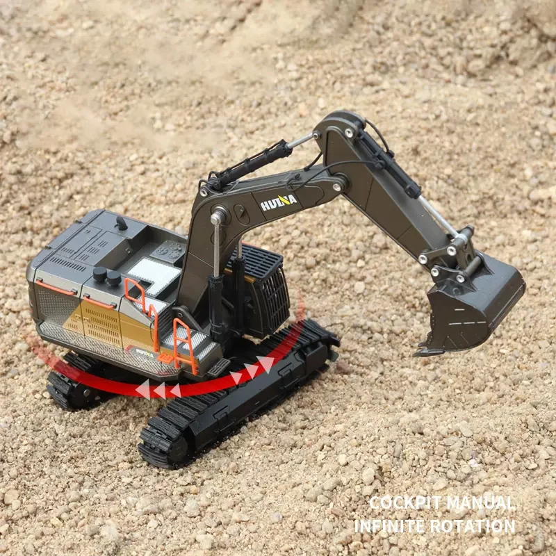 Модель автомобиля HUINA игрушка 1/50 модель металлического сплава Caterpillar имитация