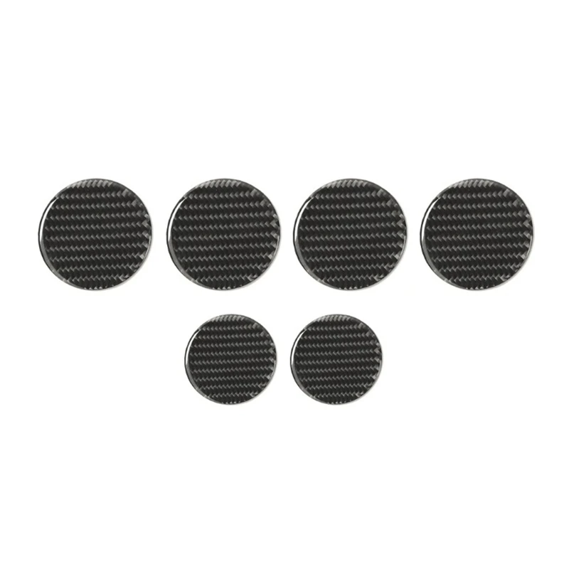 

for Jeep Wrangler JL 2018 2019 JT Gladiator 2020 Carbon Fiber Dashboard Armrest Box Air Conditioning Vent Cover Trim