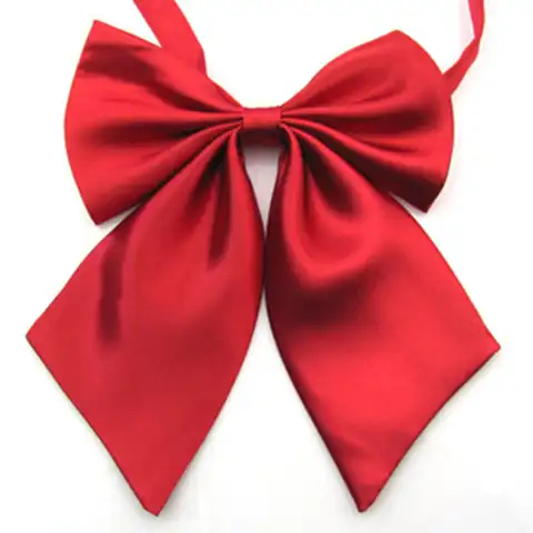 Женский галстук-бабочка, красный женский галстук-бабочка, черный галстук-бабочка, Женский Галстук-бабочка для официанток, для студенток, дл...
