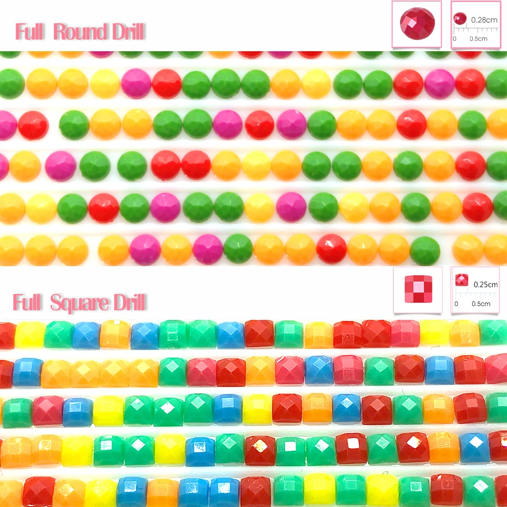 Алмазная живопись 5D своими руками алмазная вышивка полностью квадратной/круглой