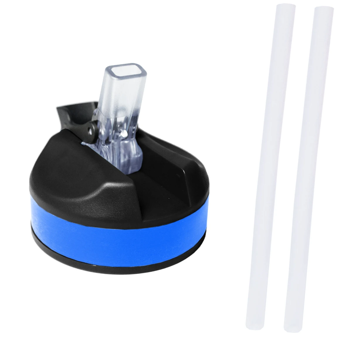 Black Lid Quifit бутылка крышка с соломинкой Для 43 унций 64 унций 73 унций 128 унций галлон бутылка для воды оригинальная пластиковая чашка герметичная Пылезащитная крышка - Цвет: Black Lid