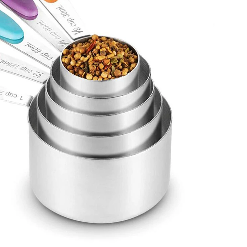 5-10 шт./компл. набор мерных ложек из нержавеющей стали измерительная ложка с