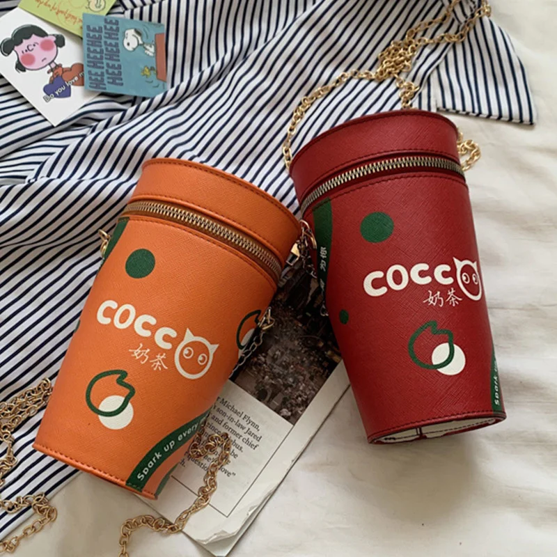 Кожаная сумка с индивидуальным дизайном Маленькая кожаная через плечо цепочкой