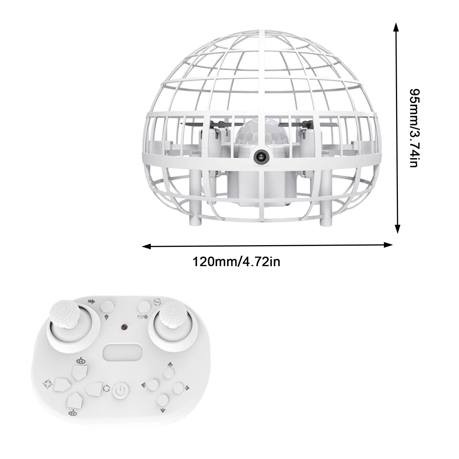 

Stunt Control Floating Ball Flying Top Toy Interactive Innovative Floating Ball Toy Flying Distance High-tech Flying Games