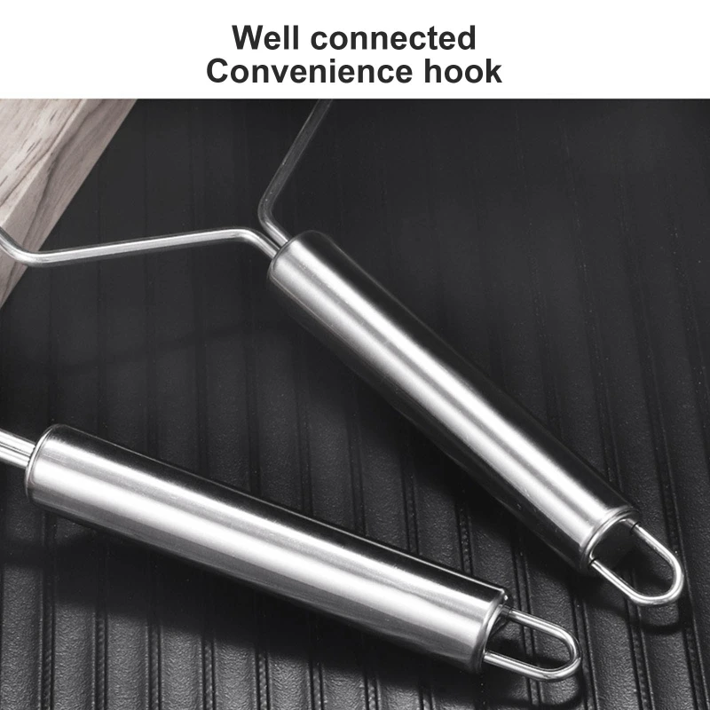 Ручная измельчитель риса удобная ручка из нержавеющей стали для измельчения яиц