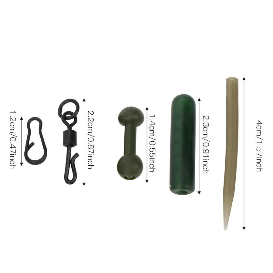 50 шт./компл. защитный свинцовый зажим для ловли карпа резиновый конус анти-втулка