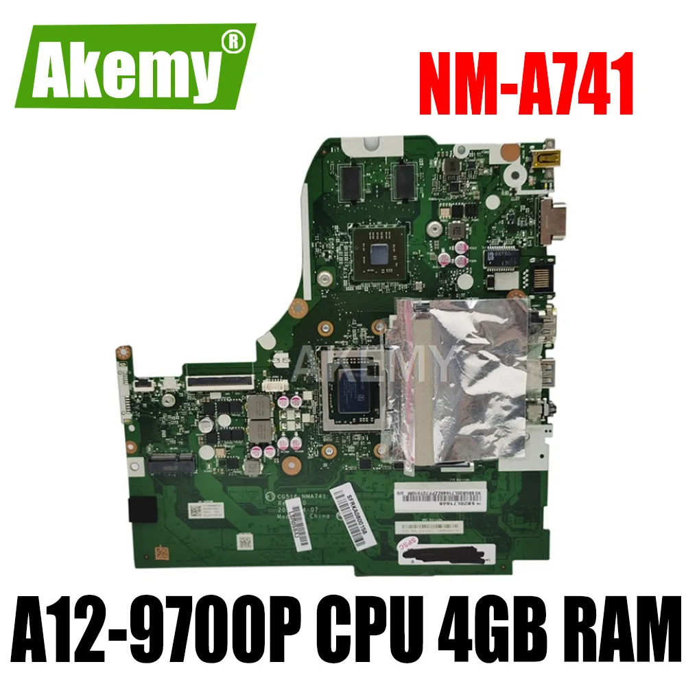 Для ноутбука Lenovo Ideapad 310 15ABR материнская плата CG516 NMA741 стандартная ЦПУ 4 Гб ОЗУ Radeon R5