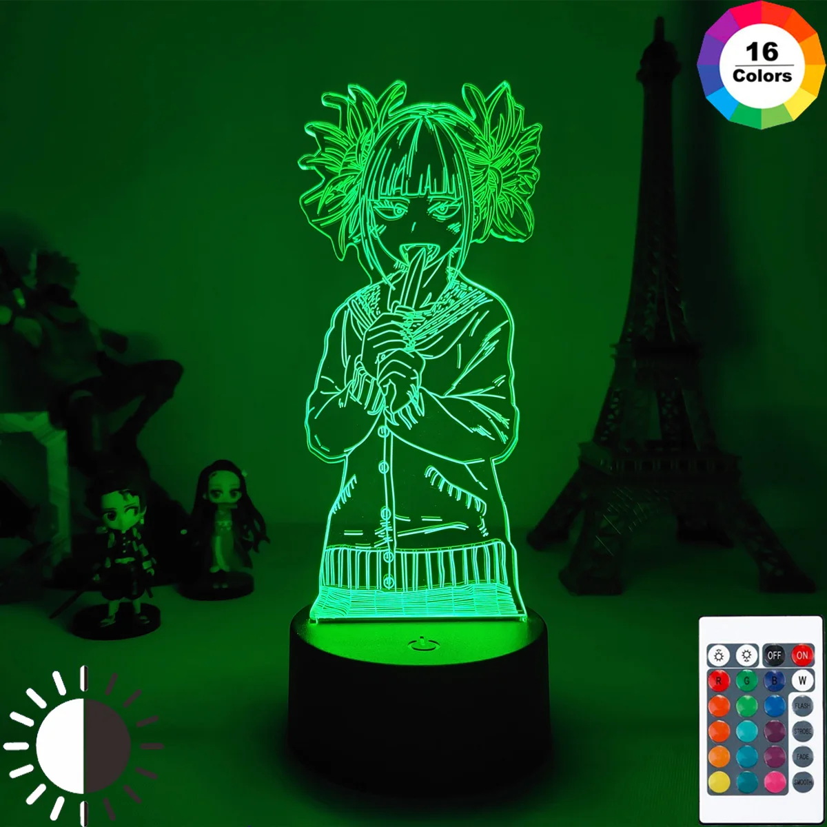 

Светодиодный ночной Светильник My Hero academic Toga Himiko, Подарочный ночной Светильник для детей, декоративный светильник для спальни, прикроватный ...