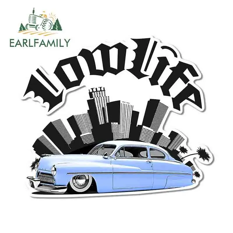 EARLFAMILY 13 см x 11 3 для авто серии Baby Bue Eight Lowrider доска серфинга наклейка окклюзия