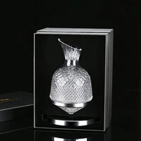 1500ml wine glass fast crystal glass rotating decanter household tumbler gyro decanter