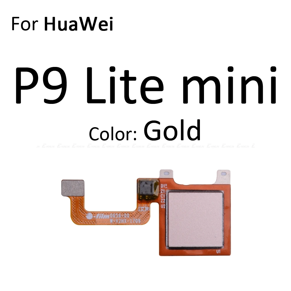 Разъем сканера отпечатков пальцев для Huawei P9 Plus P8 Lite 2017 мини сенсорный датчик ID