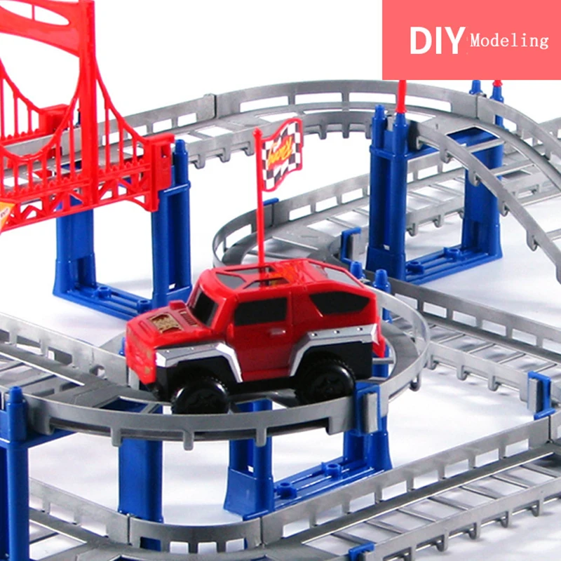 Автомобиль с несколькими рельсами сделай сам электронный гоночный автомобиль