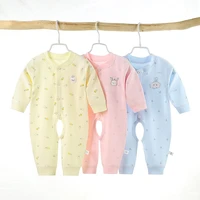 childrens jumpsuit spring and autumn newborn cotton romper baby long sleeved romper kids fart clothes 3sets on sale xb04