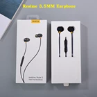 Наушники-вкладыши RMA155, 3,5 мм, с микрофоном