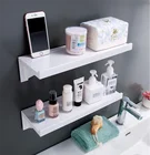 Полка без дырочек, настенная подвесная полка для шкафа, косметическая коробка для хранения, ванная полка для хранения, настенная стойка для гостиной, отделочное хранилище