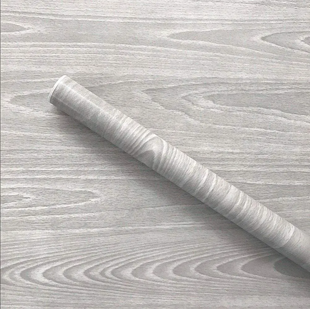 

LUCKYYJ Wood Grain Contact Paper Vinyl Self Adhesive Shelf Liner Covering for Countertop Kitchen Cabinets Wall Table Door Desk