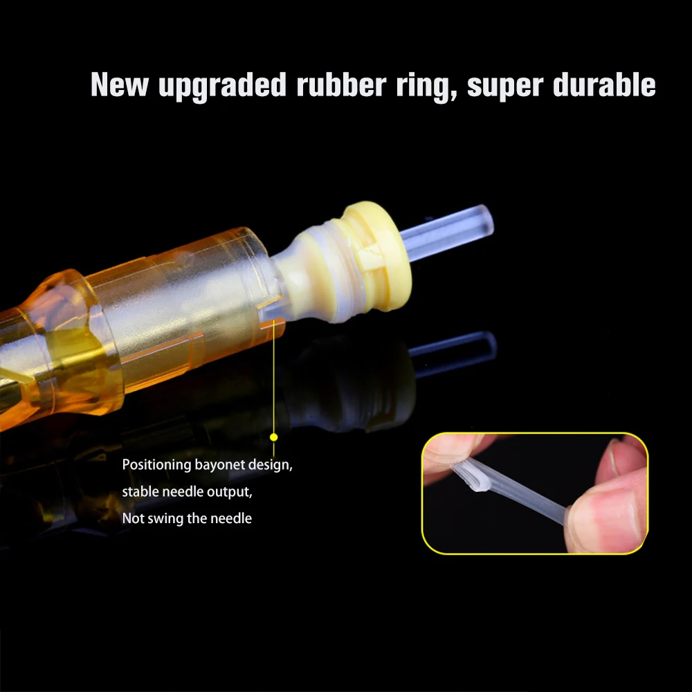 Картридж для татуировок 20 шт. иглы перманентного макияжа тату-ручки бровей тату