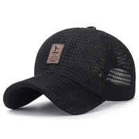 unisex adjustable athletic trucker hat mesh back hat baseball hats for womens mens dad hat snap cap