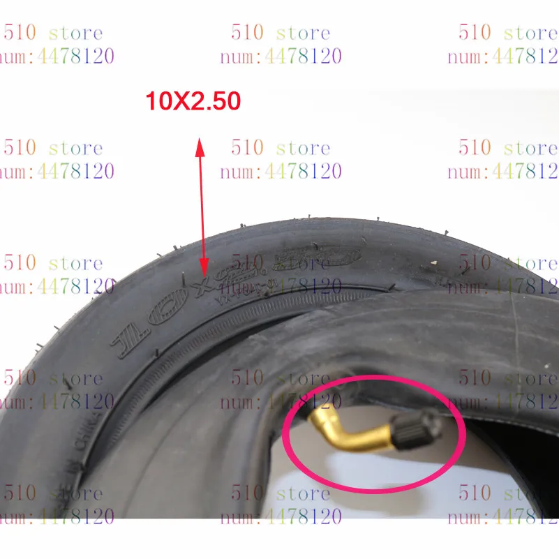 10X2.50 высокое качество SPEEDWAY 10*2 5 дюймов электрический скутер внутренняя труба
