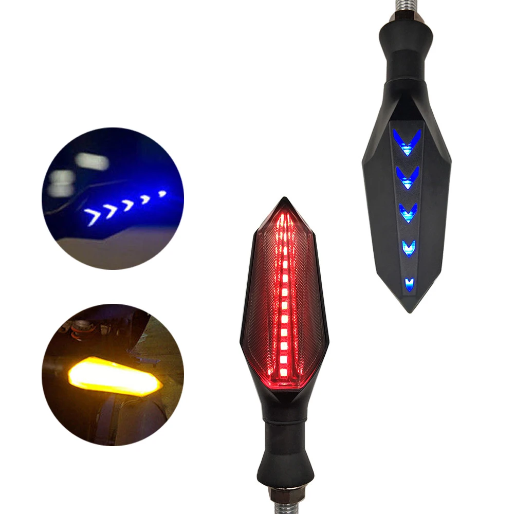 Универсальные светодиодные указатели поворота для мотоциклов Honda VF VFR 750 800 VTR1000F CBR