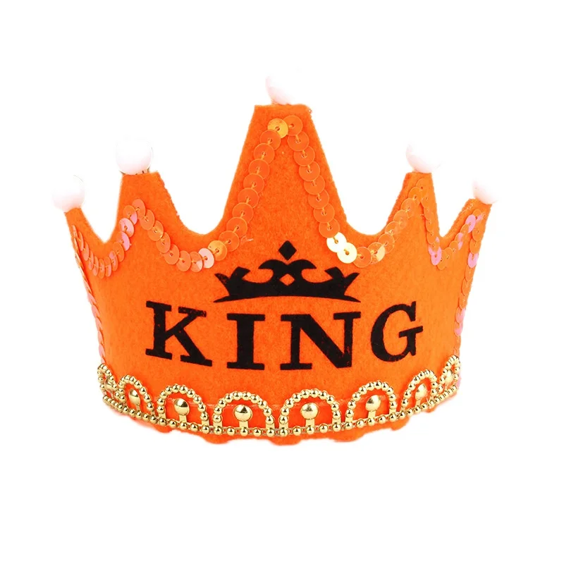 Детские День рождения светодиодная корона шляпа игрушки King принцессы вечерние фон с изображением торта для игрушка вечерние украшения/