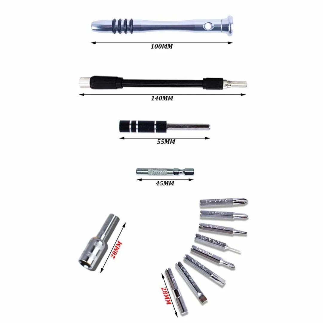 

60 in 1 Portable Precision Screwdriver Set Watchmaker Repairing Tools Kit For Watches Phone Computer Professional Hand Tools