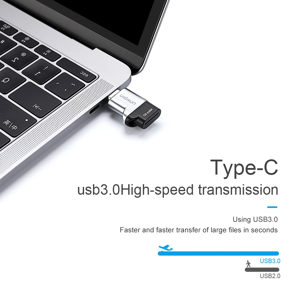 LINKPIN OTG USB 3 1 SD и Micro кардридер с органайзером памяти Силиконовый чехол порта-A и-C |