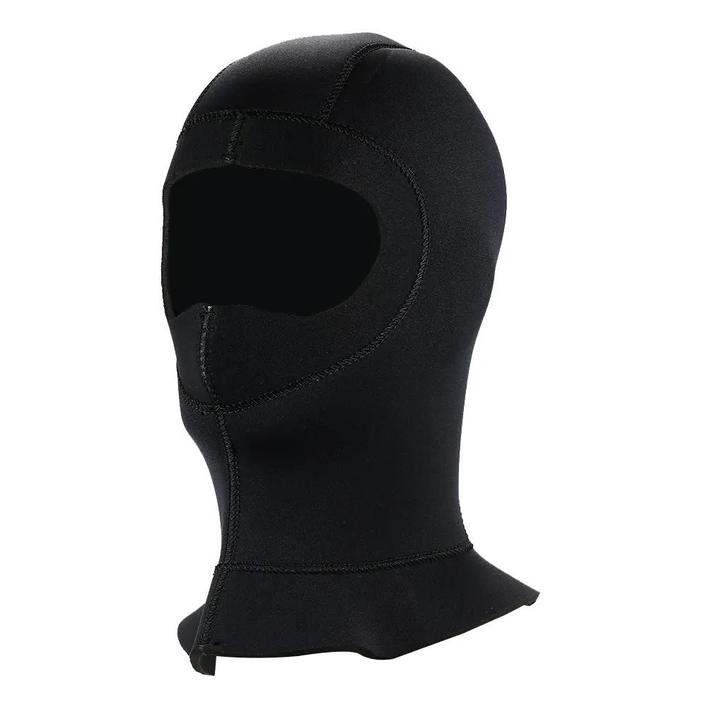 Маска для плавания 5 мм неопрен профессиональная защитная теплая шапочка капюшон