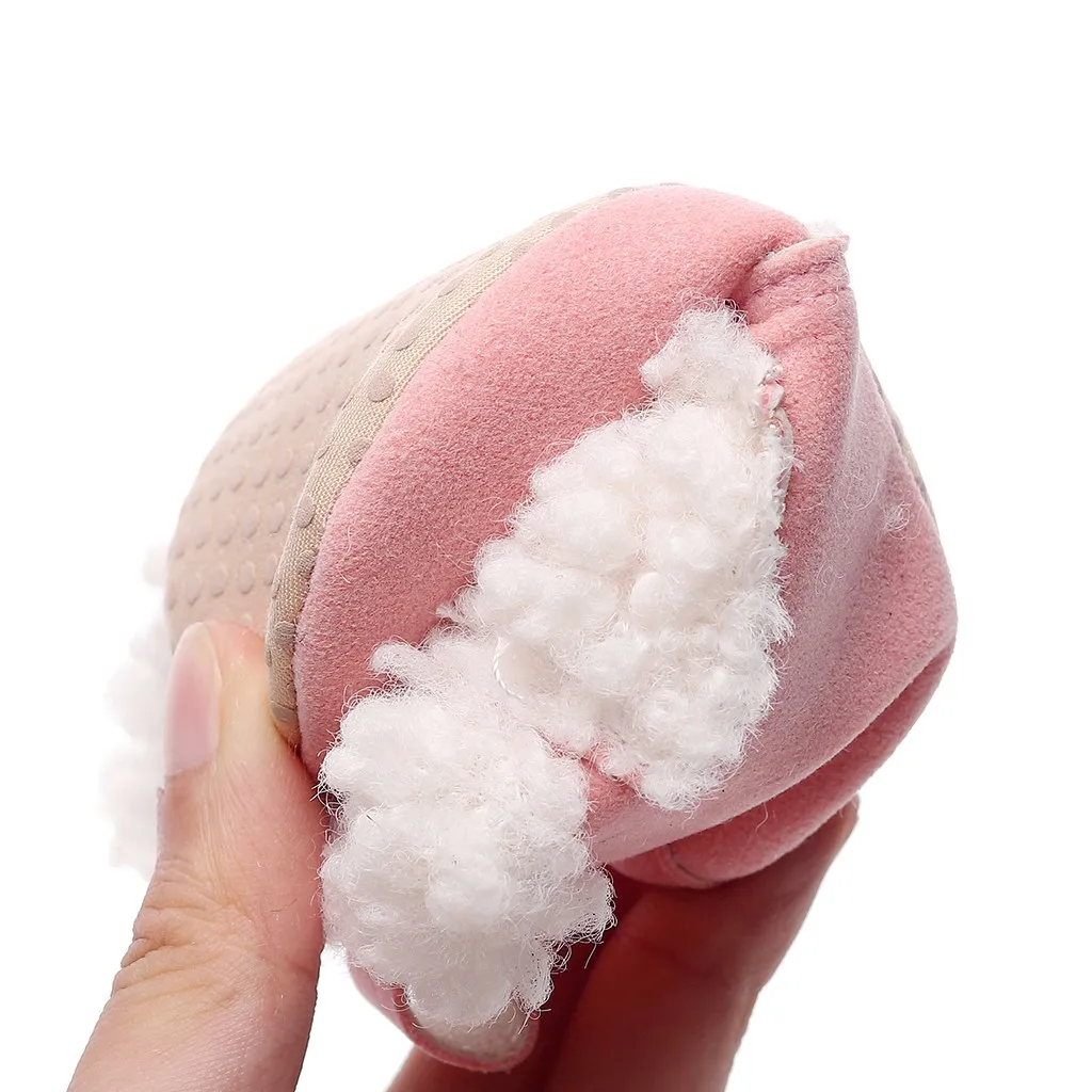 Детские Ботинки зимние для малышей маленьких девочек зимняя обувь мальчиков