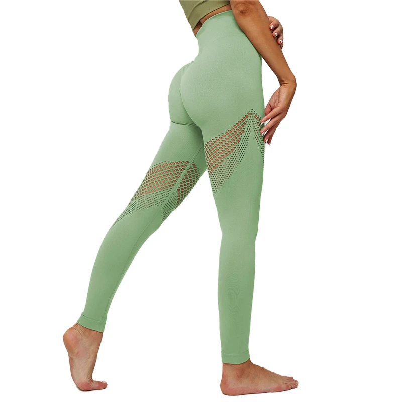 Женские Штаны Для Йоги леггинсы с высокой талией для фитнеса тренажерного зала
