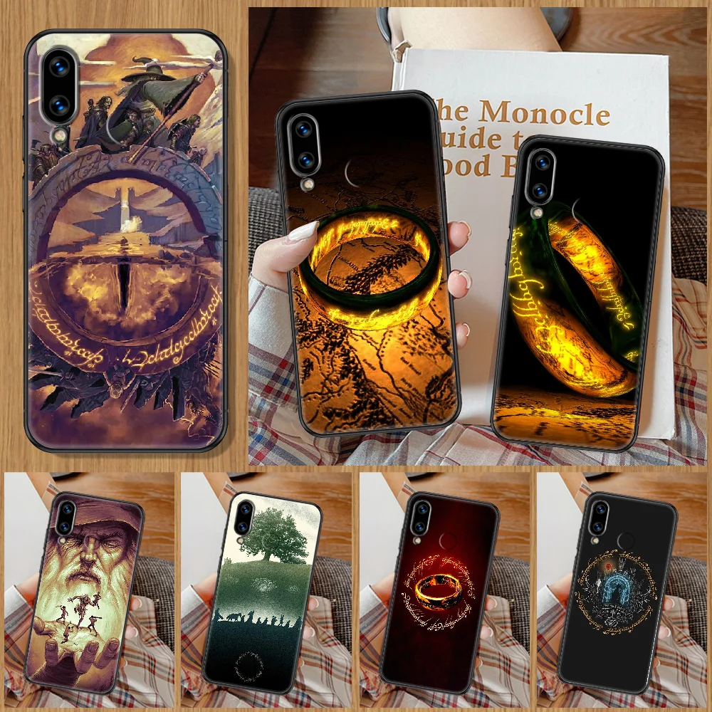 

lord LoTR movie Phone Case For Huawei Honor 6A 7A 7C 8A 8X 8 9 9X 10 10i 20 Lite Pro black fashion cell cover silicone funda