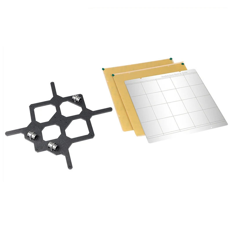 3D принтер MK52 Heatbed стальная пластина PEI Y Axis набор опорных пластин для Prusa I3 Mk3 |