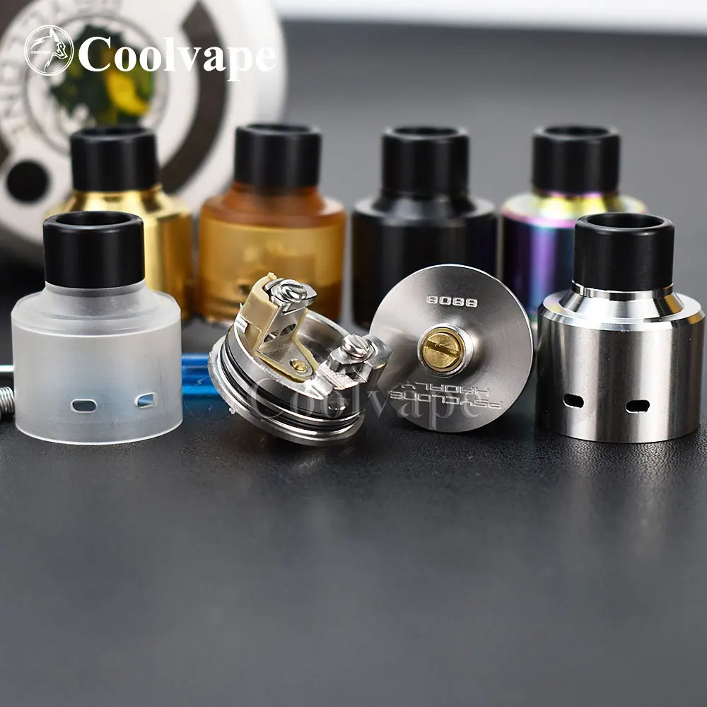 Бак для атомайзера Hadaly RDA mtl rda с одной катушкой Squonk bf pin 316ss 22 мм воздушный поток vs sxk