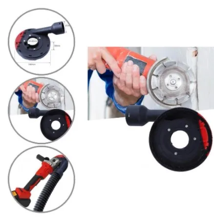 

Universal Grinder Dust Collector Angle Grinder Dust Shroud Universal Surface Grinding Dust Shroud To Efficiently Vacuum Tool