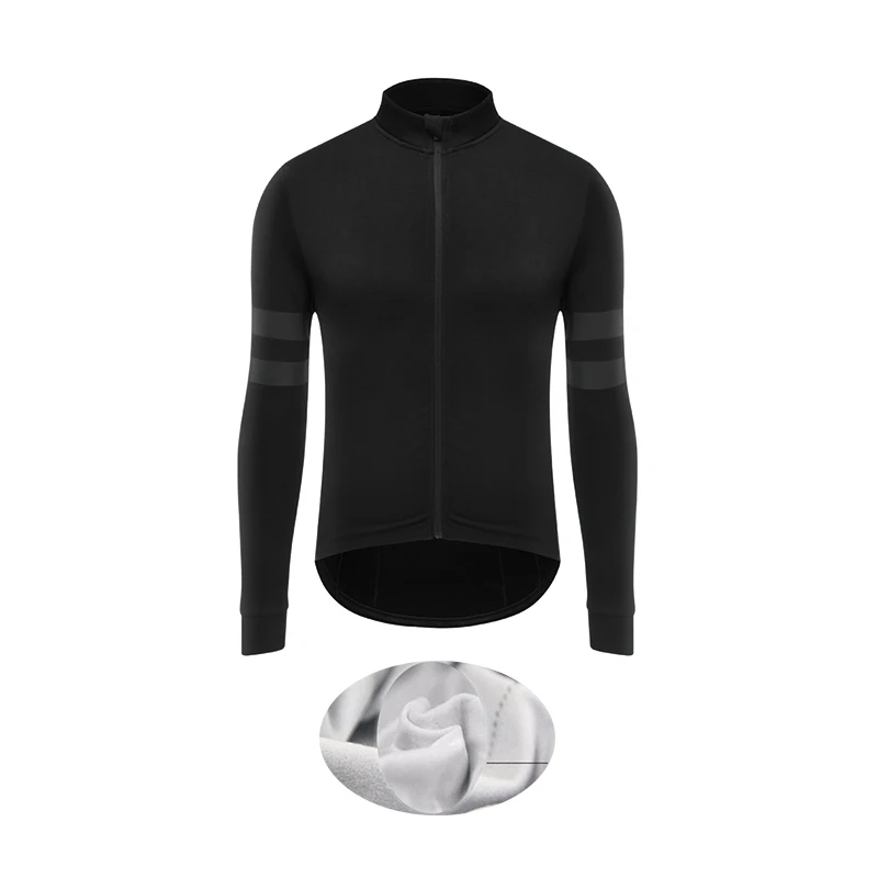 Fleece jersey RCC Pro зимний комплект из термофлиса для велоспорта, велосипедная одежда Maillot Ropa Ciclismo Invierno, одежда для горного велосипеда - Цвет: Fleece jersey