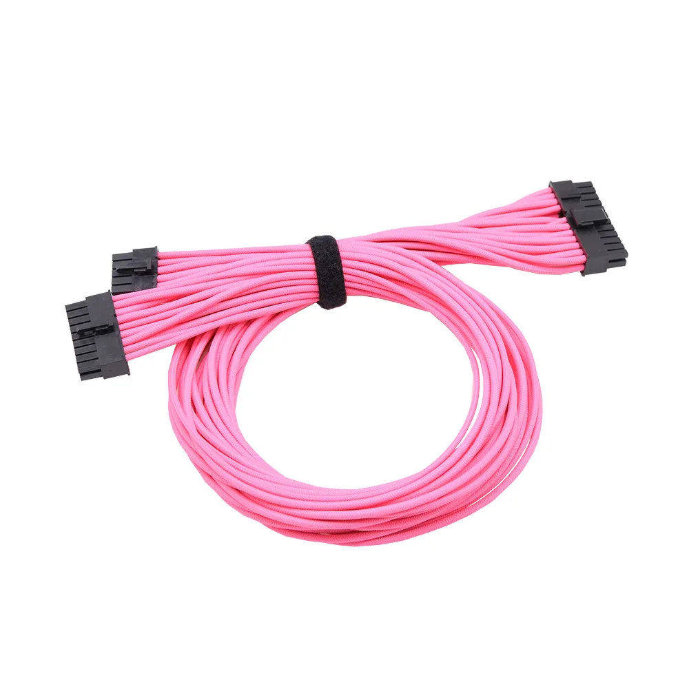 Полный Модуль источника питания серии Pirate Ship RM сетевой шнур розовый 9-проводной