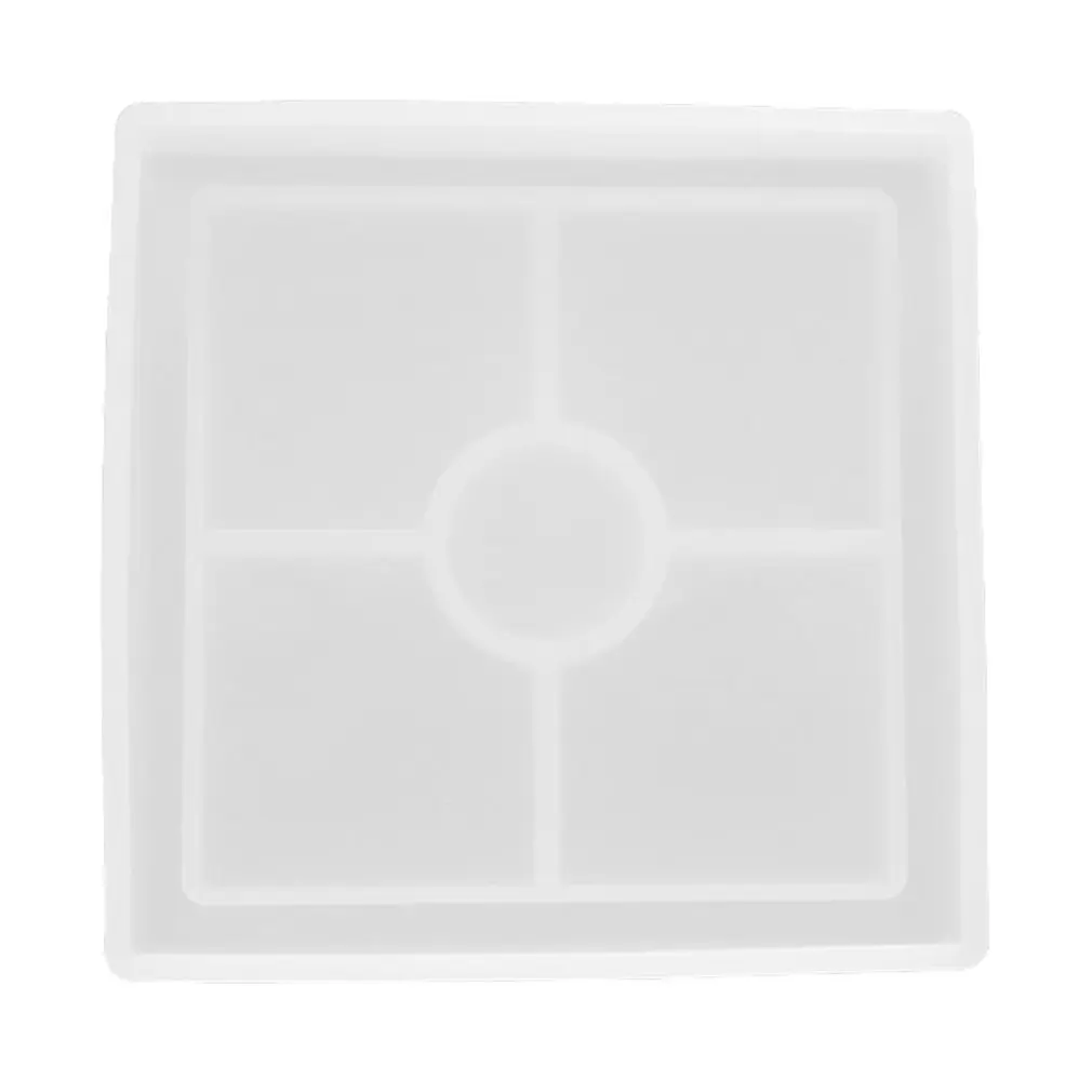 

Square Silicone Mold For Flowerpot For Succulents Round Pen Container Plaster Mold Cement Clay Molds
