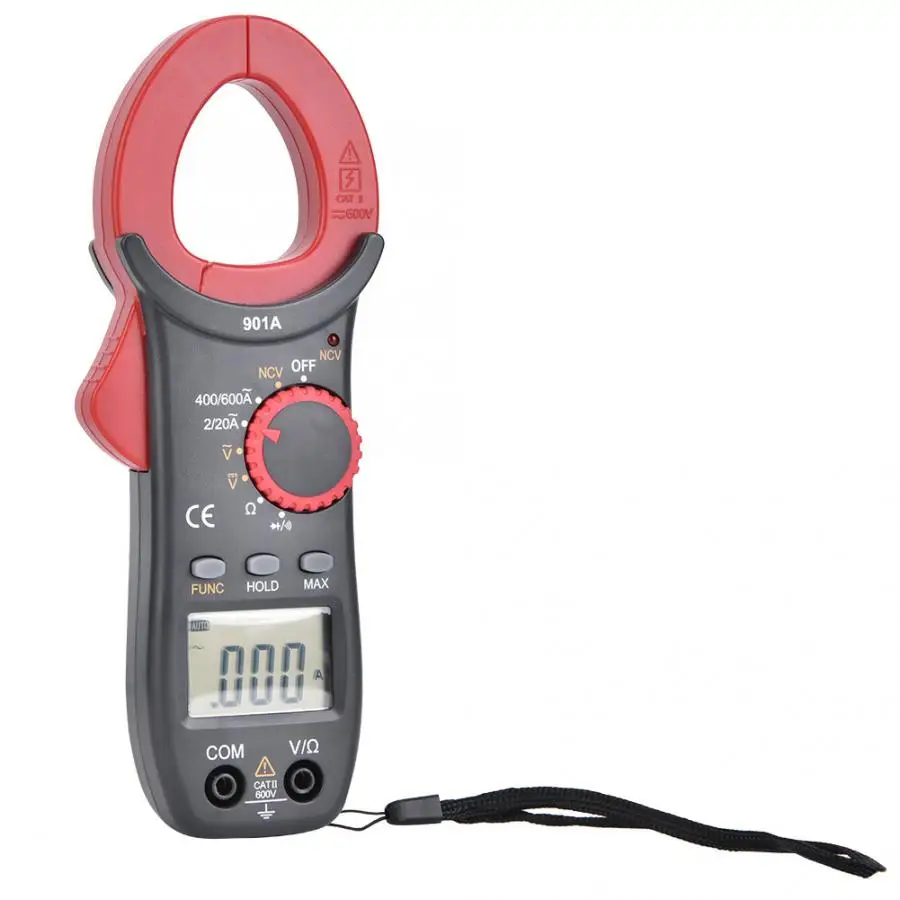 Цифровой мультиметр зажим измеритель переменного/постоянного тока напряжения
