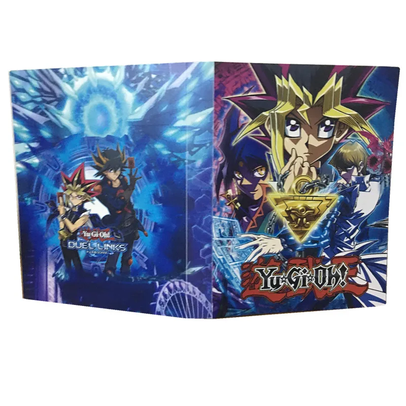 Карточный файл для торговых игр Yugioh 20 страниц держатель альбома Yu-gi-oh защитный