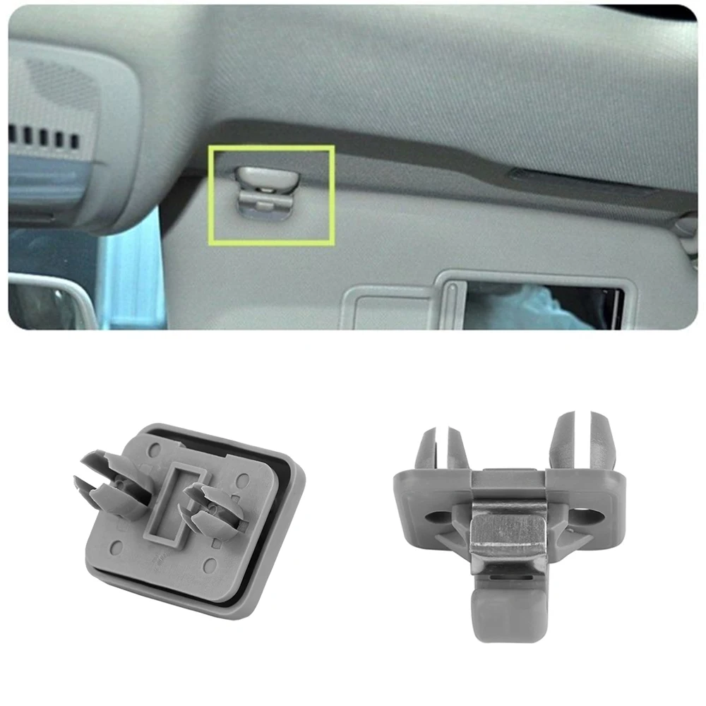 1 шт. практичный серый солнцезащитный крюк для козырька крепежный кронштейн Audi A1