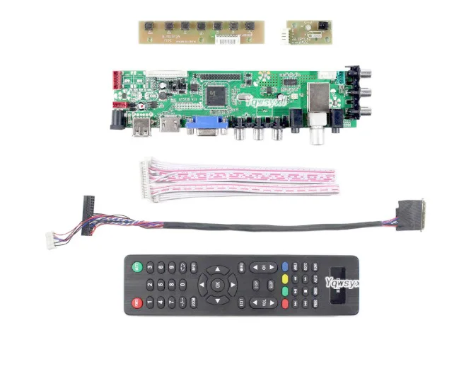 3663 цифровой сигнал DVB-C DVB-T2 DVB-T Комплект для N156B6 N156B6-L0B N156B6-L06 ТВ контроллер драйвер