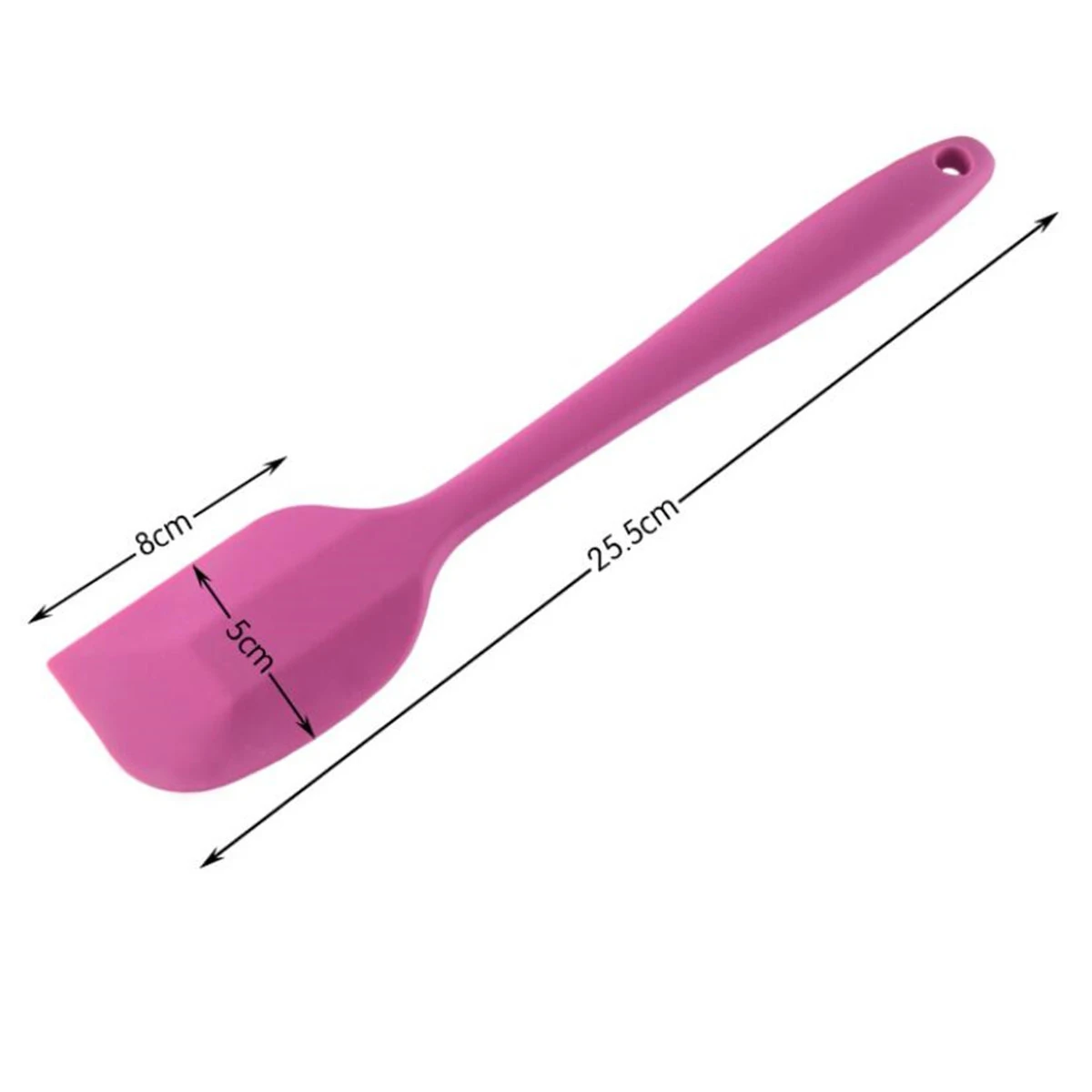 

26cm Kitchen Silicone Cream Butter Cake Spatula Mixing Batter Scraper Brush Butter Mixer Cake Brushes Baking Tool Kitchenware